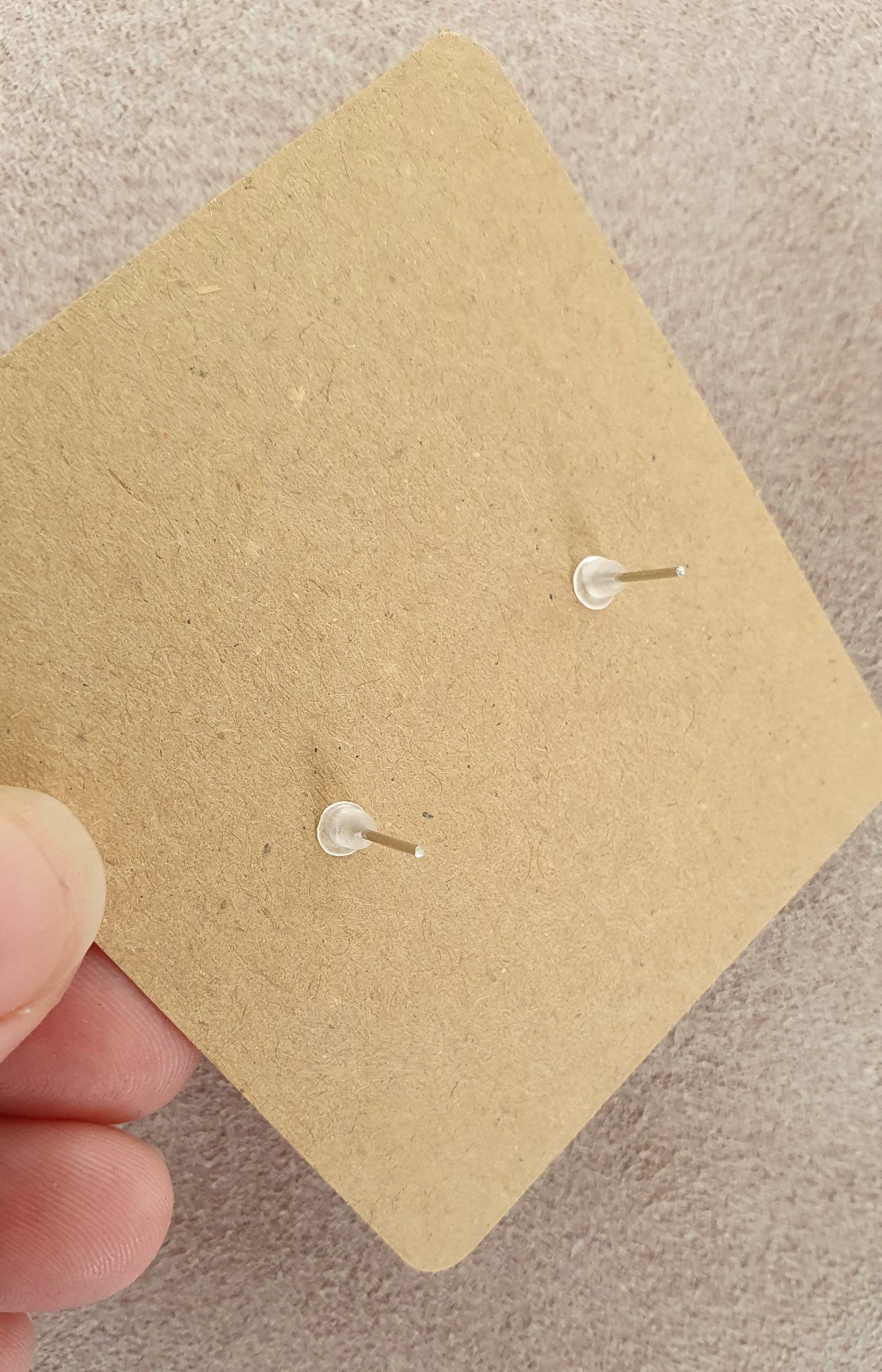 Handmade polymer clay stud earrings - Gothic rubber duck skeleton