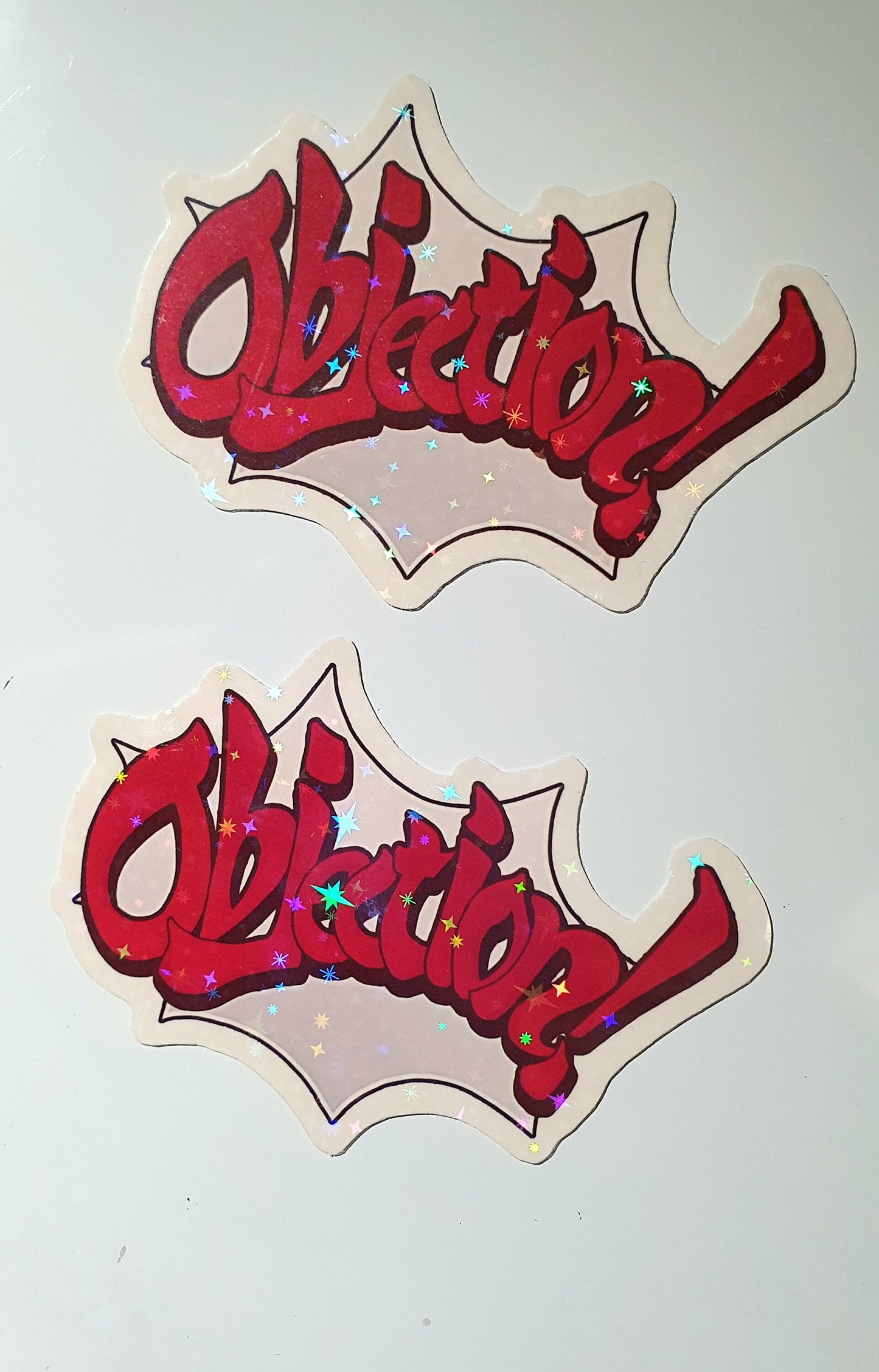 Ace Attorney inspired Objection! magnet for your fridge or noteboard!