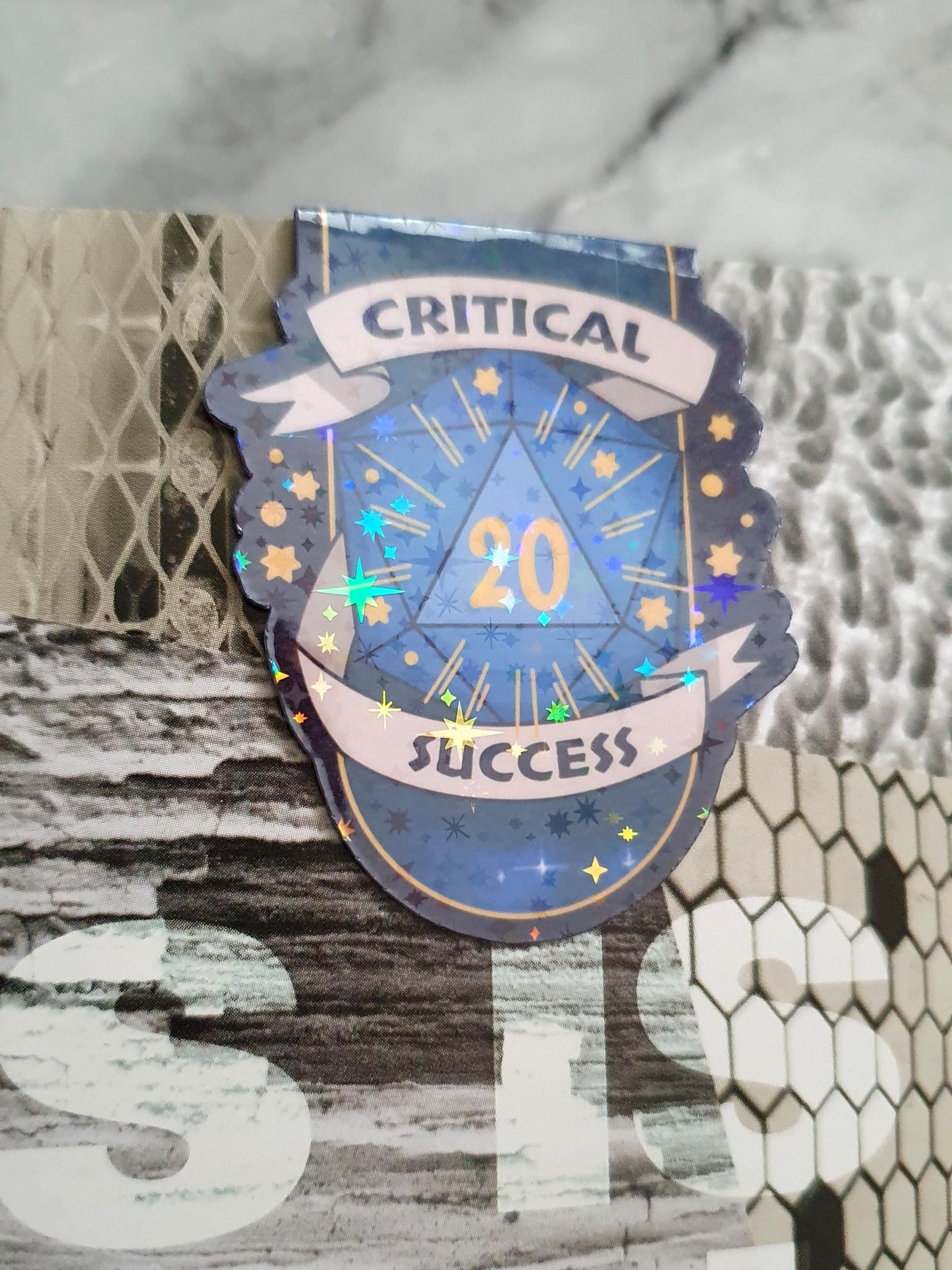 Star pattern Magnetic Bookmark for DnD Player *B-Grade*