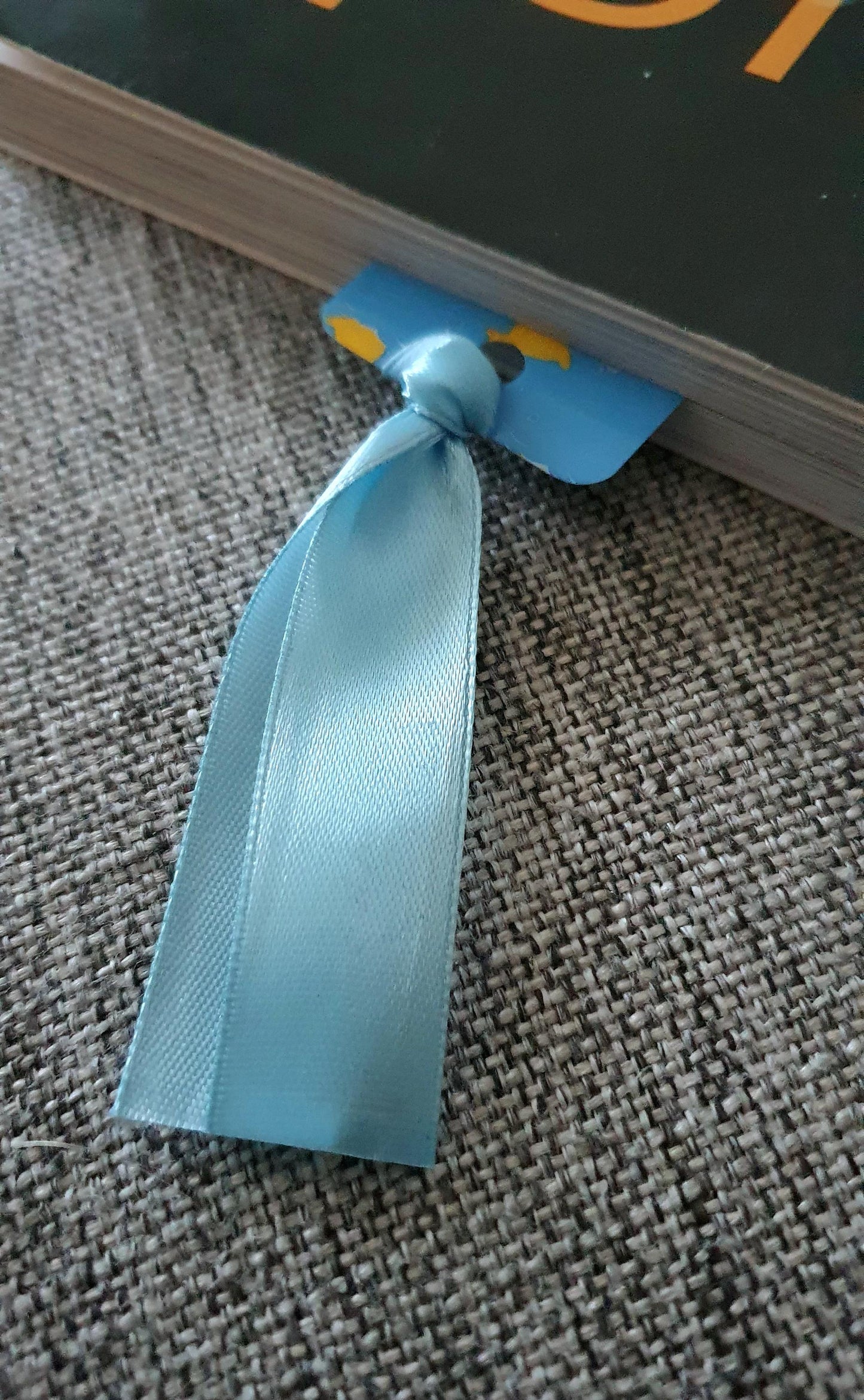 Rubber duckies - laminated bookmark with ribbon